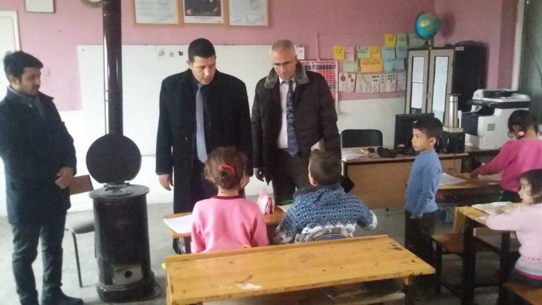 İlçe Milli Eğitim Müdür Vekili Sayın Vehbi ÖZTÜRK´ün Kale İlkokulu ziyareti