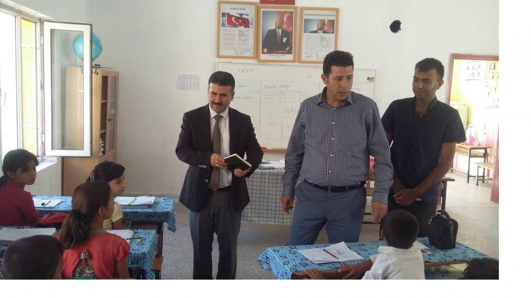 Şube Müdürlerimiz Yusuf CİCE ve Halil KENDİRCİ'den Ballı İlkokulu'na Ziyaret