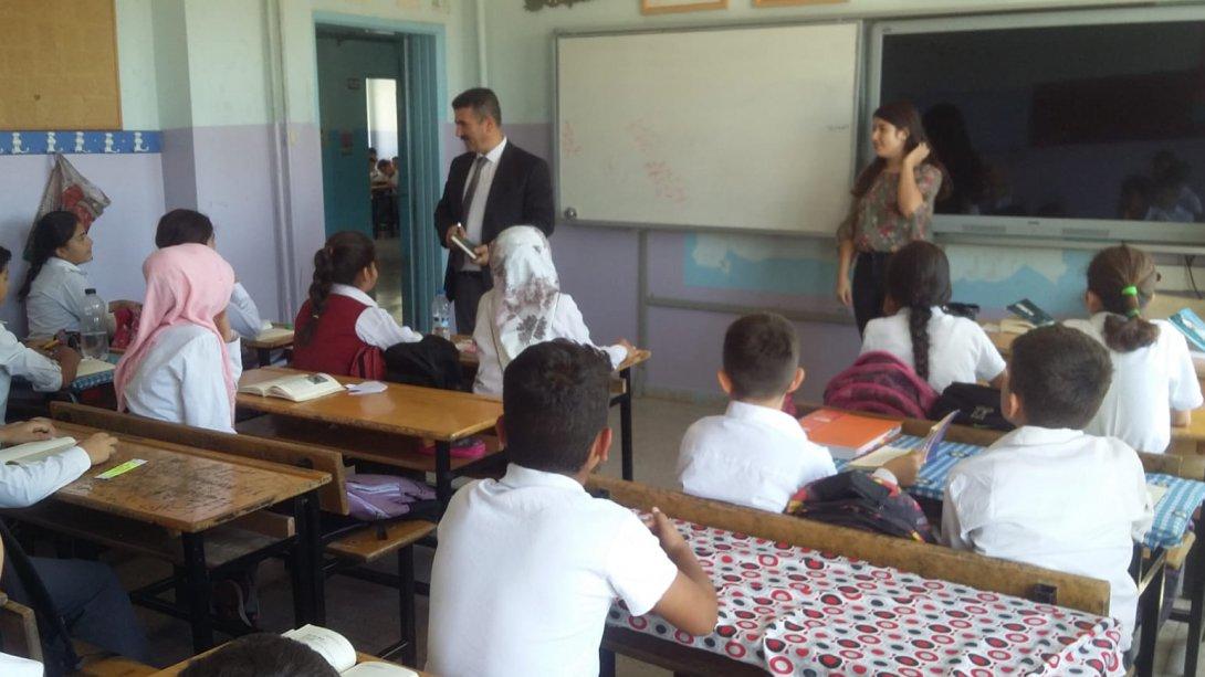 Şube Müdürlerimiz Yusuf CİCE ve Halil KENDİRCİ'den Tatlıcak İlkokulu ve Ortaokulu'na Ziyaret