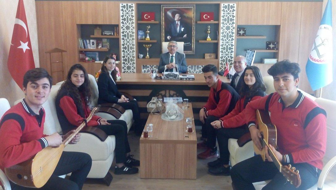 Türkan Ömer Okan Anadolu Lisesi'nden Öğretmenler Günü Ziyareti