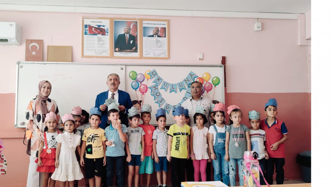 İlçe Milli Eğitim Müdürümüz Cengiz GÜNDEŞ, Mustafa Özkaya İlkokulu ve Ortaokulu'nu Ziyaret Ettiler