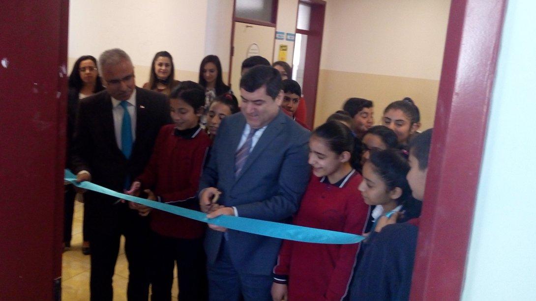 Enver Mebrure Okan Ortaokulu Z-Kütüphane Açılışı Gerçekleştirildi