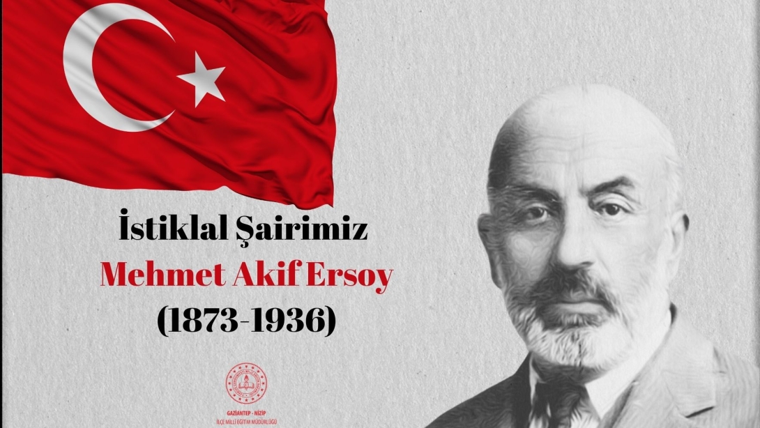 İstiklal Marşı'mızın Yazarı Mehmet Akif Ersoy'u vefatının sene-i devriyesinde rahmet ve minnetle anıyoruz.